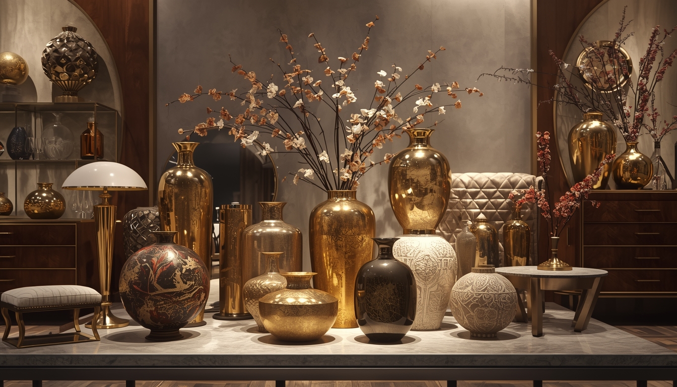 Squezlaxchol decor showcase with layered backdrops